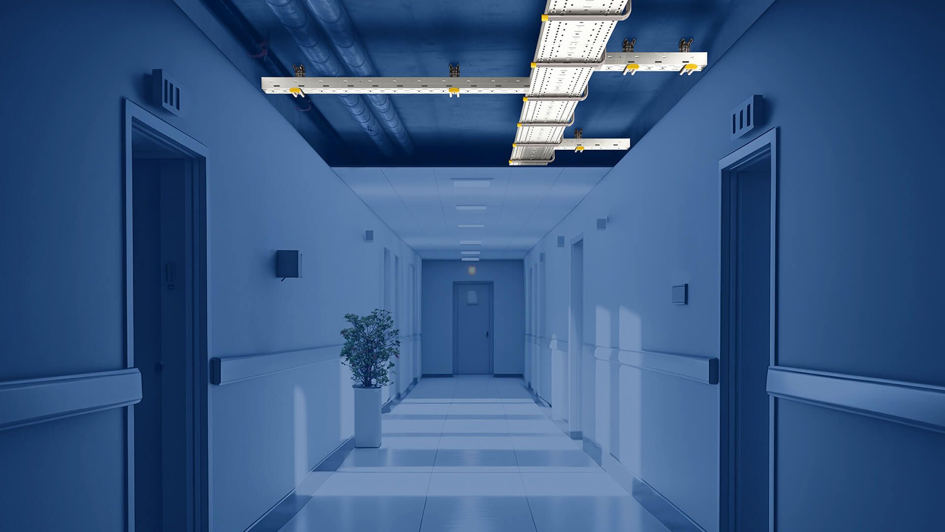 Aluminum cable trays