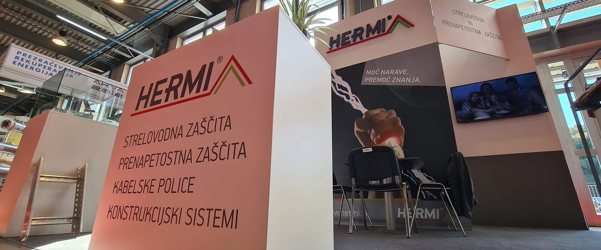 Hermi exhibiting at the 61st Home Fair in Ljubljana and at the 24th International Spring Fair in Bjelovar